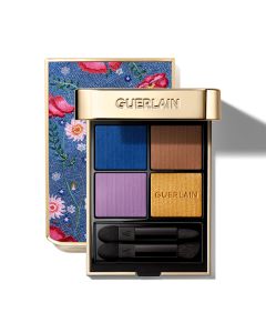 娇兰鎏金四色眼影 518（丹宁花境）